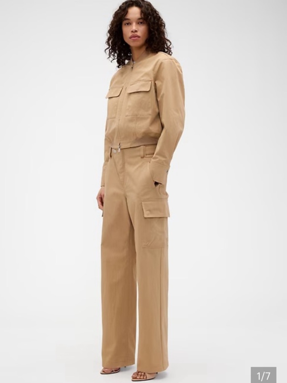 Gap x Victoria Beckham High Rise Cargo Pants/ NWT/ 6; 8